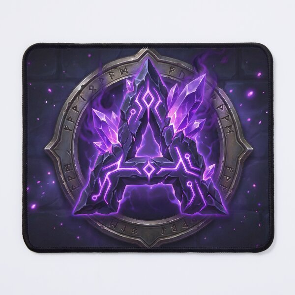Item preview, Arcane Void Crystal - Letter A Fantasy Emblem designed and sold by Leo-Crafts.