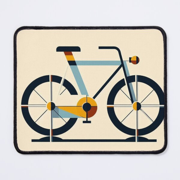 Item preview, Geometric Bicycle Art – Bauhaus Inspired Minimal Poster designed and sold by ashokreddy343.