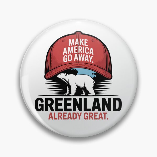 Item preview, Greenland Already Great - Make America Go Away Satire designed and sold by luxurytoushes.