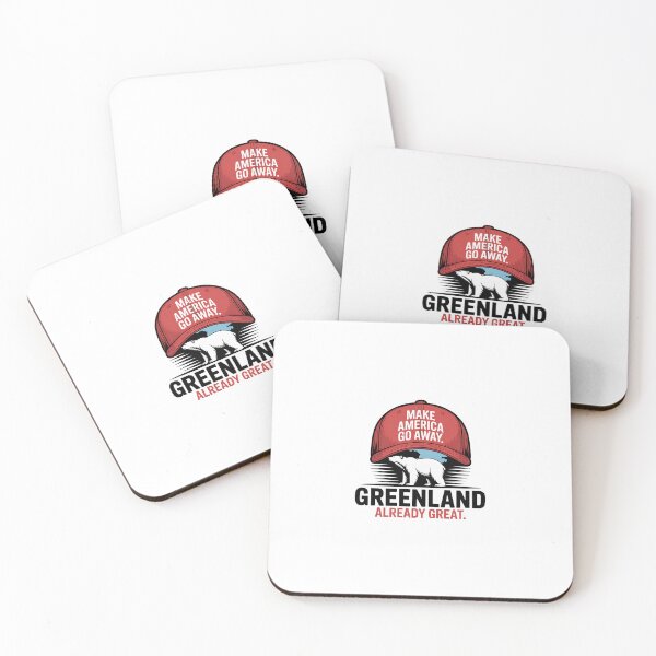 Item preview, Greenland Already Great - Make America Go Away Satire designed and sold by luxurytoushes.
