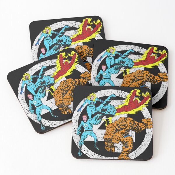 Item preview, Marvel Fantastic Four Team Up Distressed  designed and sold by dusky2020.
