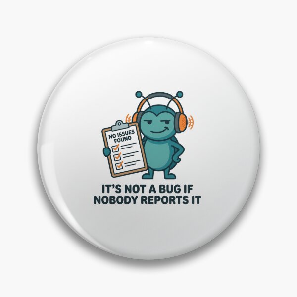 Item preview, Funny Developer Bug Testing Coding Humor Gift designed and sold by DuckShip.