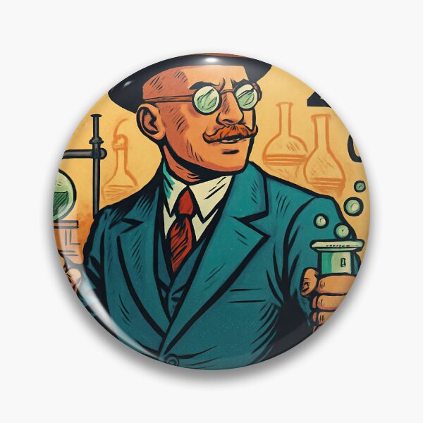Item preview, Fritz Haber | Comics stylCartoone -  designed and sold by ComicsFactory.