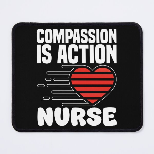 Item preview, NURSE - COMPASSION IS ACTION designed and sold by KEF Custom.