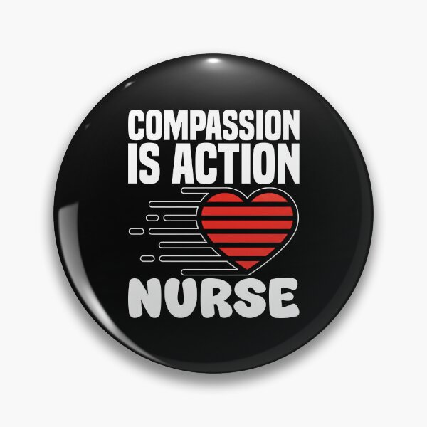 Item preview, NURSE - COMPASSION IS ACTION designed and sold by KEF Custom.
