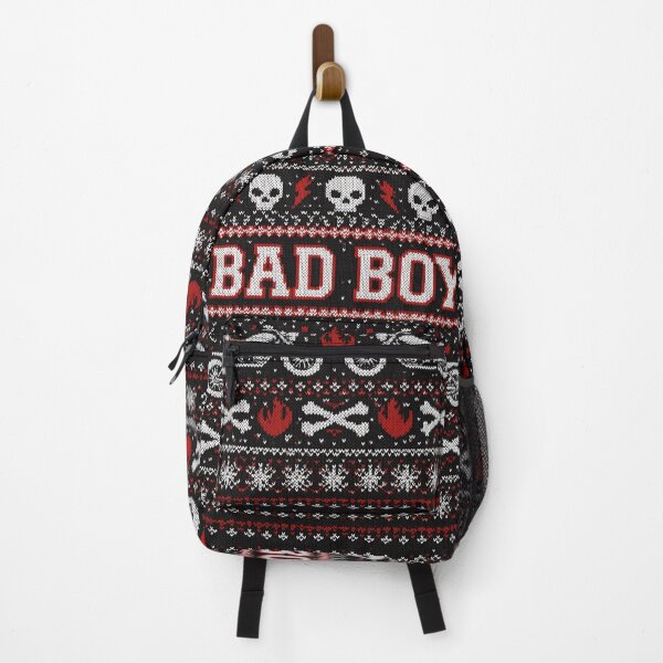 Item preview, Bad Boy Knit Design with Motorcycle and Skull designed and sold by Mauswohn.