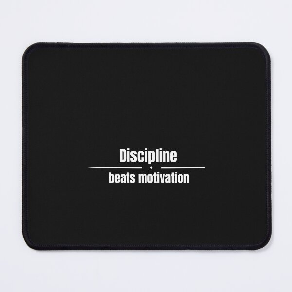 Item preview, Discipline Beats Motivation - Strong Mindset Shirt  designed and sold by MoodTeeStudio.