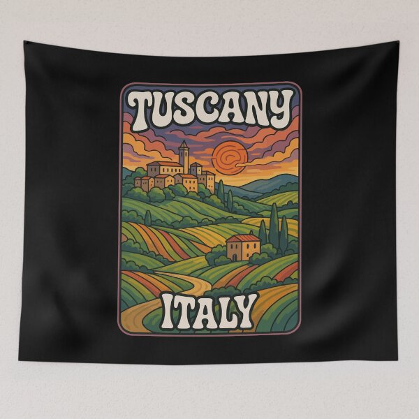 Item preview, Tuscany Italy Europe Travel designed and sold by TomFrontierArt.