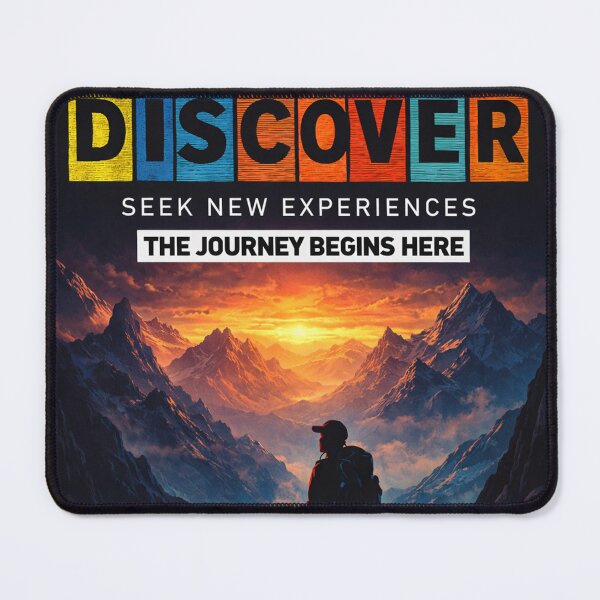 Item preview, Discover the Journey – Adventure Travel Motivation Design designed and sold by Dogandesighn.