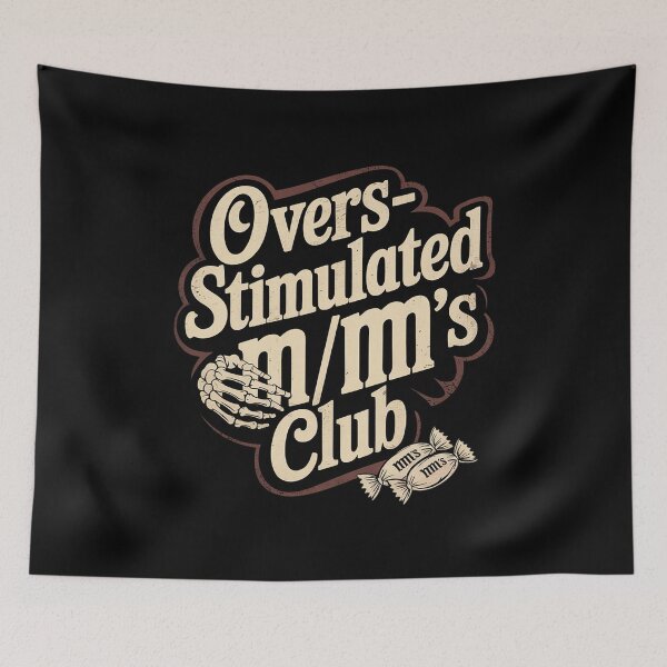 Item preview, Overstimulated Moms Club , Over Stimulated Cool Mom0 designed and sold by FadeOfThrone.