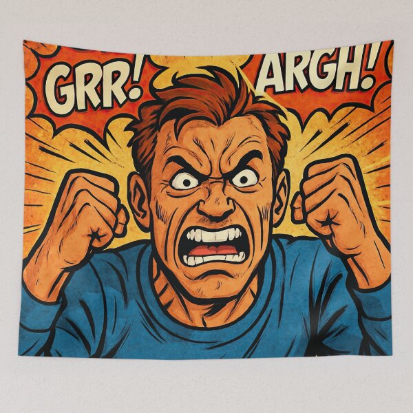 Item preview, Frustration | Comics stylCartoone -  designed and sold by ComicsFactory.