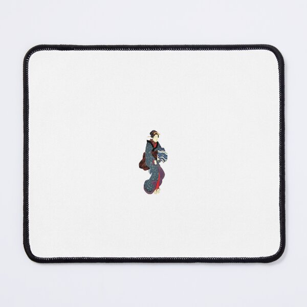 Item preview, Japan Ukiyoe blue black red kimono woman designed and sold by Ukiyoe_japan.
