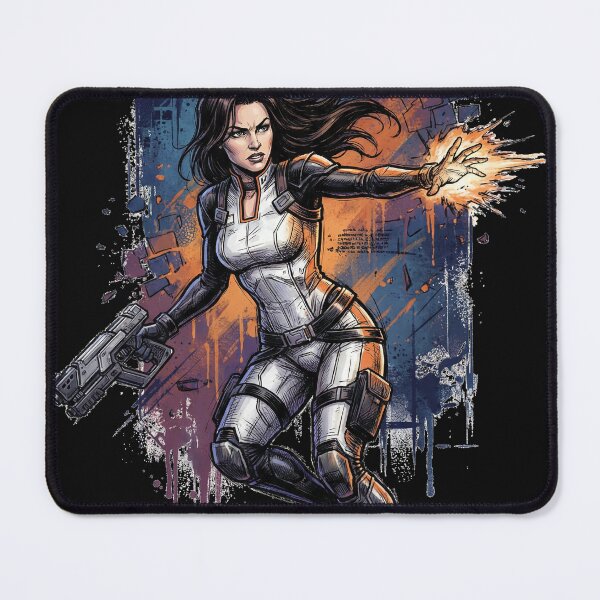Item preview, Mass Effect Miranda Lawson Cerberus Operative Biotic Beauty Heavyweight Tee designed and sold by Senpaiwaves.