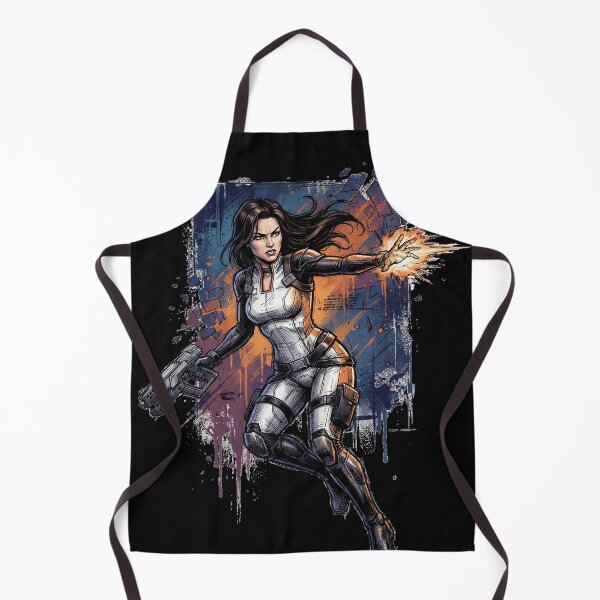 Item preview, Mass Effect Miranda Lawson Cerberus Operative Biotic Beauty Heavyweight Tee designed and sold by Senpaiwaves.