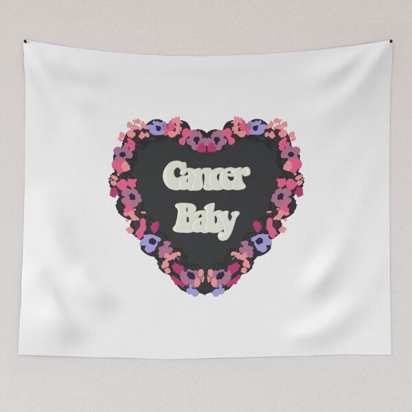 Item preview, Cancer Baby Star Sign Love Heart Birthday Cake designed and sold by FreeOrca.