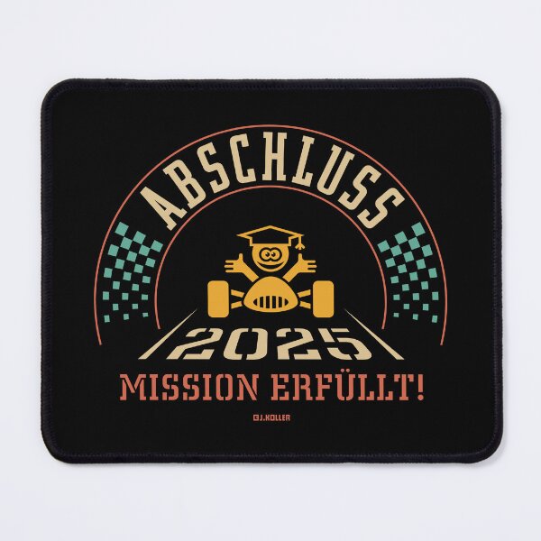 Item preview, Graduation 2025 – Mission Accomplished! (Graduation / Finish Line / 4C) designed and sold by Roderix.