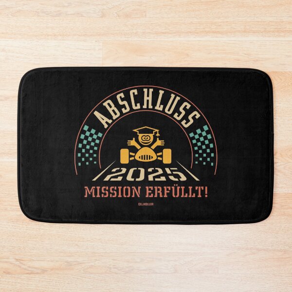 Item preview, Graduation 2025 – Mission Accomplished! (Graduation / Finish Line / 4C) designed and sold by Roderix.
