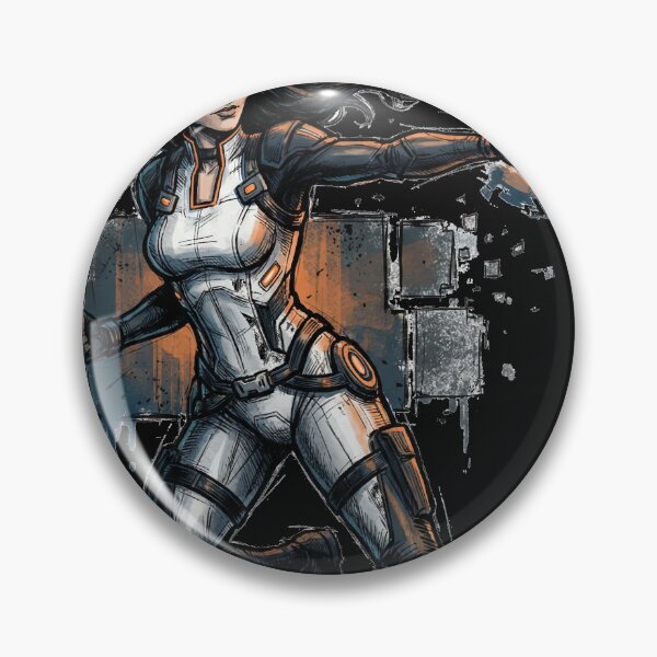 Item preview, Mass Effect Miranda Lawson Cerberus Operative Biotic Beauty Heavyweight Tee designed and sold by Senpaiwaves.