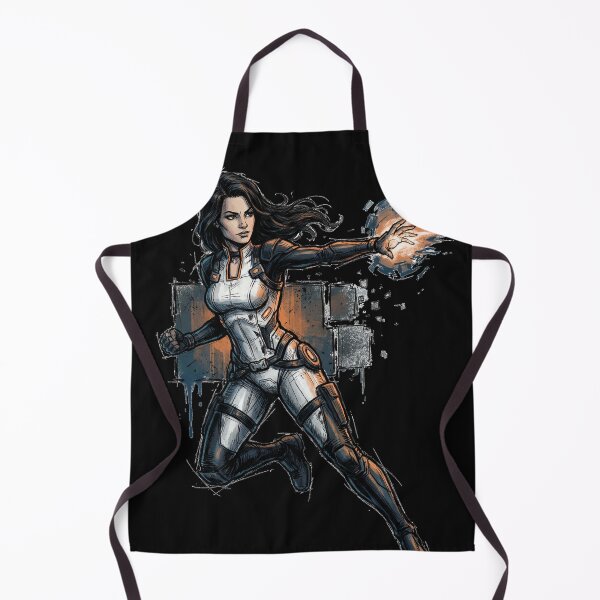 Item preview, Mass Effect Miranda Lawson Cerberus Operative Biotic Beauty Heavyweight Tee designed and sold by Senpaiwaves.