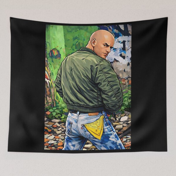 Item preview, Skinhead taking a piss designed and sold by Leatherandsmoke.