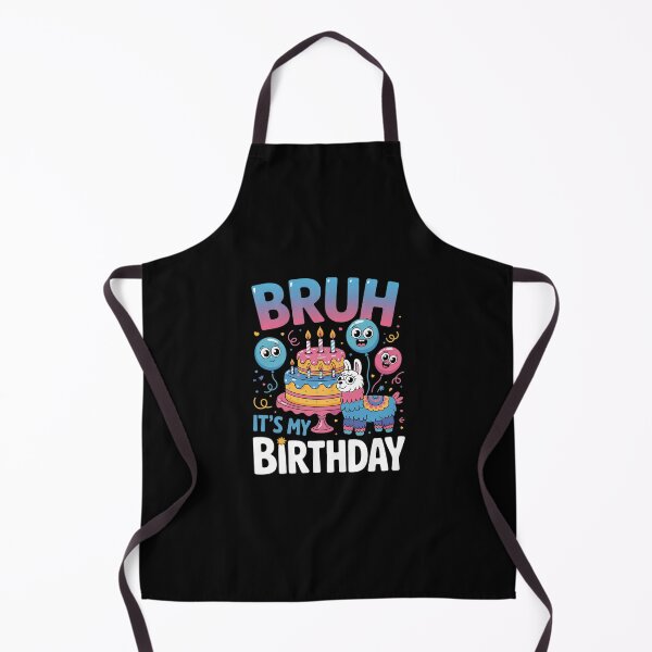 Item preview, Bruh It's My Birthday Llama Pinata Kids Party  6 designed and sold by SyntaxClaw.