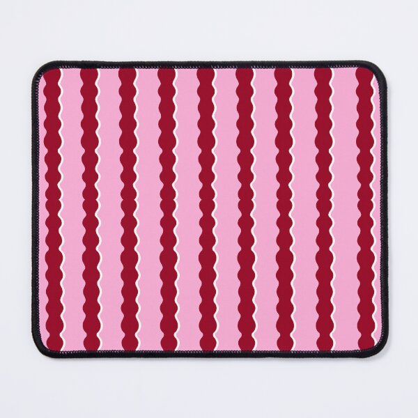 Item preview, Pink and Red, Wavy, Squiggle Stripes  designed and sold by OneThreeSix.