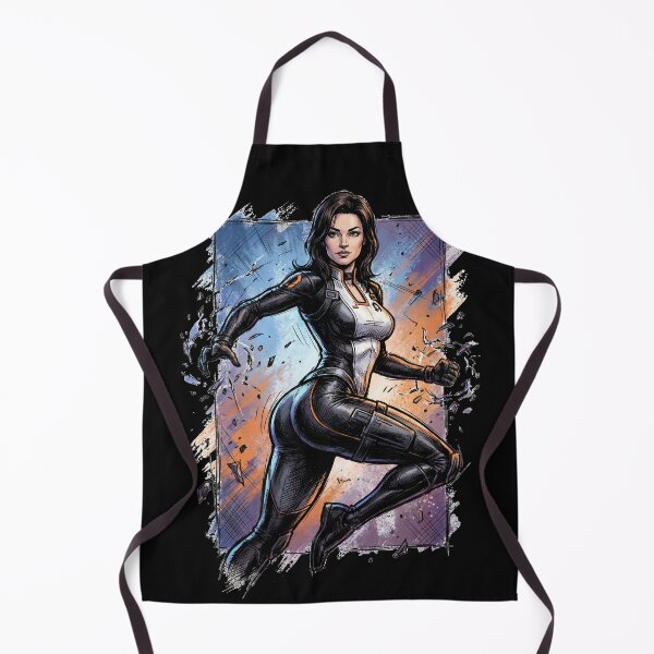 Item preview, Mass Effect Miranda Lawson Cerberus Operative Biotic Beauty Heavyweight Tee designed and sold by Senpaiwaves.