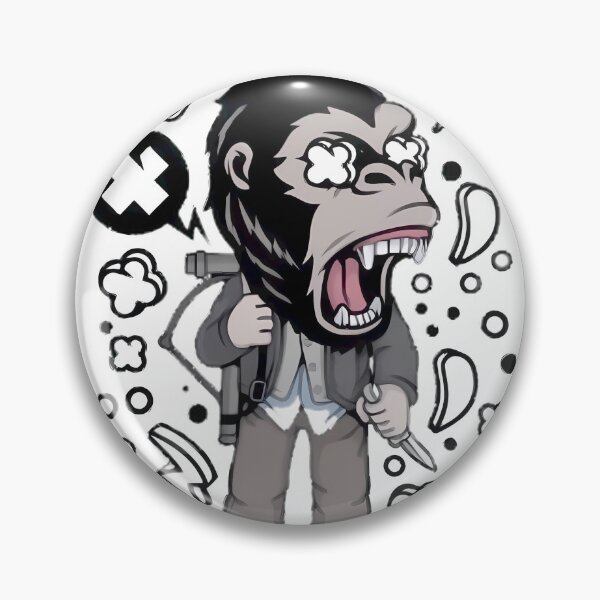 Item preview, Angry Ape King With Wrench designed and sold by Trevor Miles.