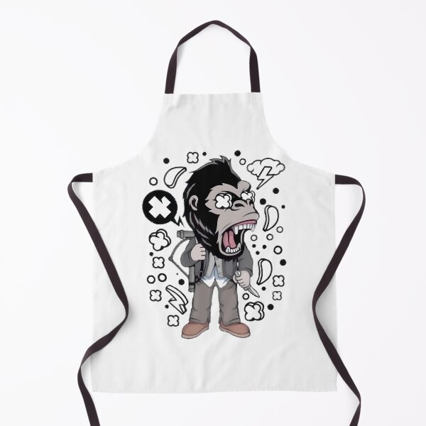 Item preview, Angry Ape King With Wrench designed and sold by Trevor Miles.