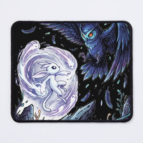 Item preview, Ori and the Will of the Wisps Spirit Guardian Niwen Nodeless Tree Ku Moon Studios Metroidvania Adventure Fan Art Portrait Poster T-Shirt Sticker Print Gift designed and sold by Senpaiwaves.