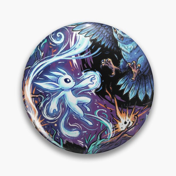 Item preview, Ori and the Will of the Wisps Spirit Guardian Niwen Nodeless Tree Ku Moon Studios Metroidvania Adventure Fan Art Portrait Poster T-Shirt Sticker Print Gift designed and sold by Senpaiwaves.