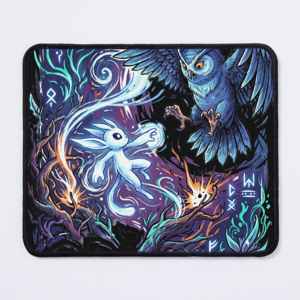 Item preview, Ori and the Will of the Wisps Spirit Guardian Niwen Nodeless Tree Ku Moon Studios Metroidvania Adventure Fan Art Portrait Poster T-Shirt Sticker Print Gift designed and sold by Senpaiwaves.
