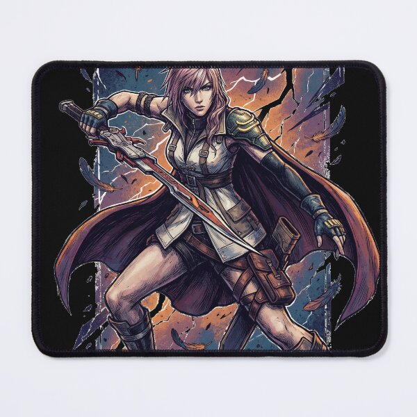 Item preview, Lightning FF13 Final Fantasy XIII - Gunblade l'Cie Soldier Fan Art designed and sold by Senpaiwaves.