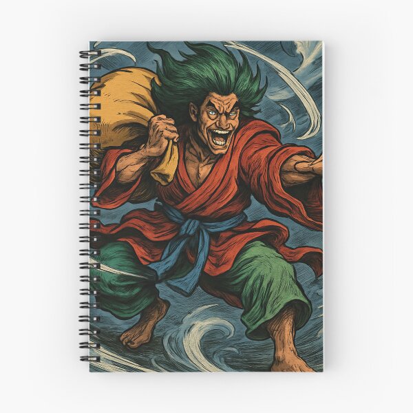 Item preview, Fujin, Japanese Shinto God  of Wind| Comics stylCartoone -  designed and sold by ComicsFactory.