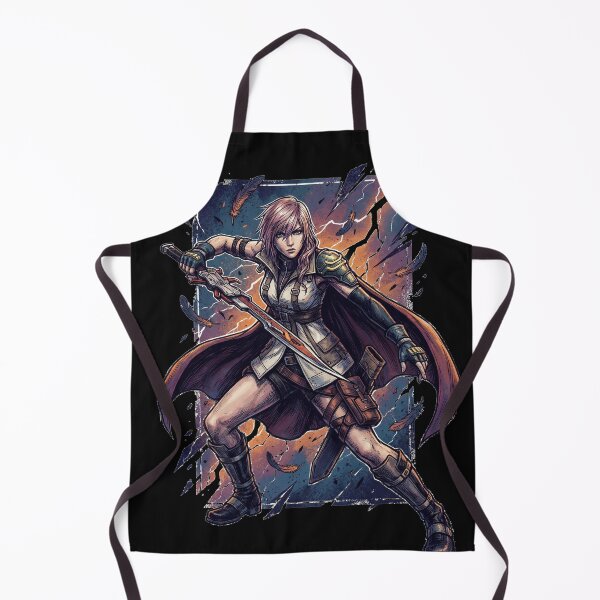Item preview, Lightning FF13 Final Fantasy XIII - Gunblade l'Cie Soldier Fan Art designed and sold by Senpaiwaves.
