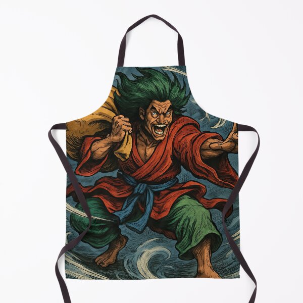 Item preview, Fujin, Japanese Shinto God  of Wind| Comics stylCartoone -  designed and sold by ComicsFactory.