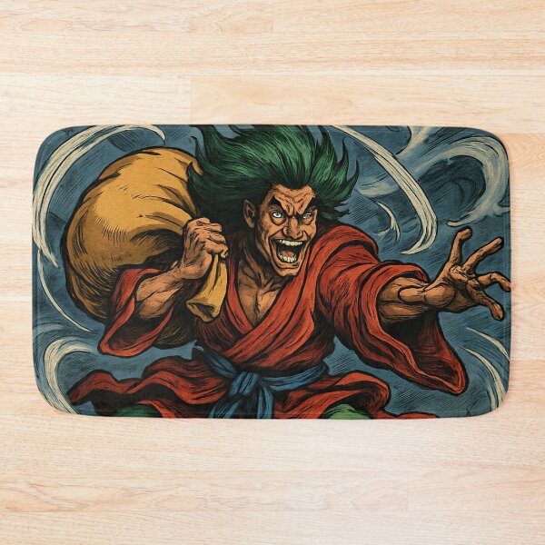 Item preview, Fujin, Japanese Shinto God  of Wind| Comics stylCartoone -  designed and sold by ComicsFactory.