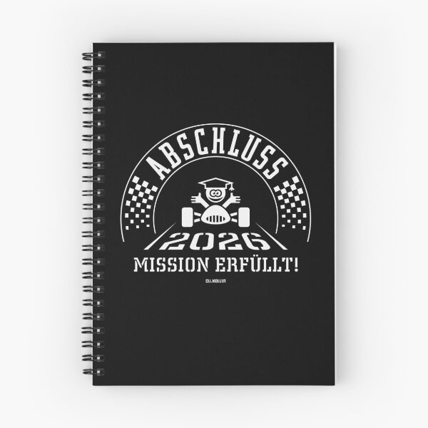 Item preview, Graduation 2026 – Mission Accomplished! (School graduation / Finish line / White) designed and sold by Roderix.