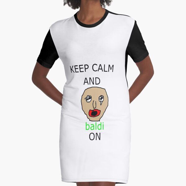 Baldis Basics Dresses Redbubble - baldi s basics is my summer school teacher a roblox baldi s