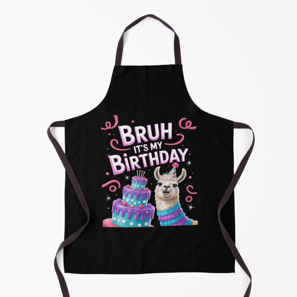 Item preview, Bruh Its My Birthday Llama Pinata Party Bday Boy Girl Family 6 6 designed and sold by SyntaxClaw.