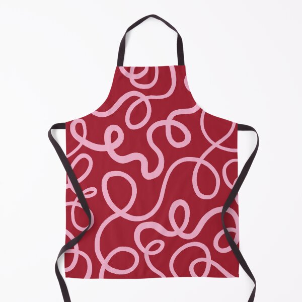 Item preview, Squiggle Pattern, Pink and Red designed and sold by OneThreeSix.