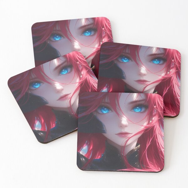 Item preview, Rias Gremory Highschool Dxd Crimson Hair Blue Eyes Anime Girl Portrait designed and sold by mildaclairmo.