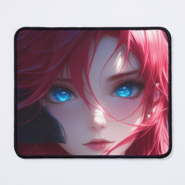 Item preview, Rias Gremory Highschool Dxd Crimson Hair Blue Eyes Anime Girl Portrait designed and sold by mildaclairmo.