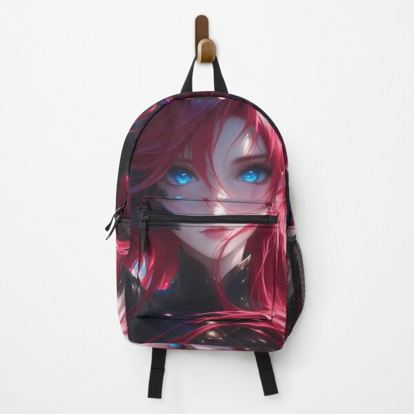 Item preview, Rias Gremory Highschool Dxd Crimson Hair Blue Eyes Anime Girl Portrait designed and sold by mildaclairmo.