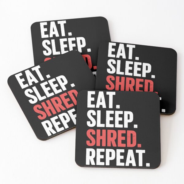 Item preview, Eat Sleep Shred Funny Guitar Player Heavy Metal Music designed and sold by RipleMalphite.