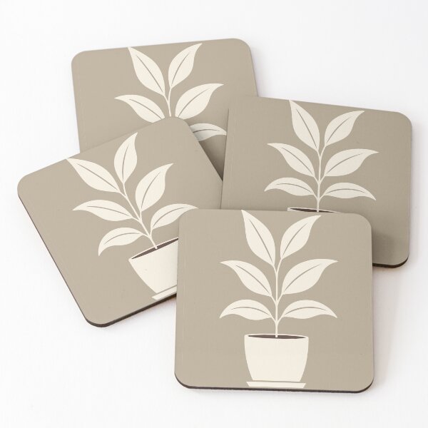 Item preview, Minimalist Potted Plant | Boho Botanical Line Art  designed and sold by stylishdzign.