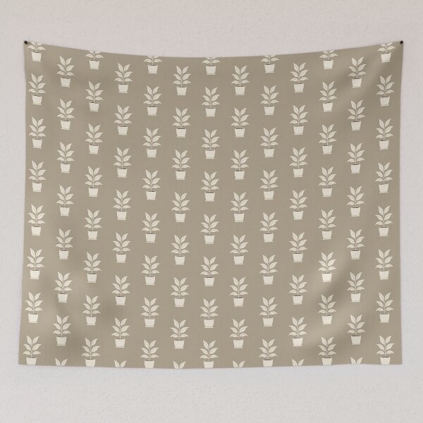 Item preview, Minimalist Potted Plant | Boho Botanical Line Art  designed and sold by stylishdzign.