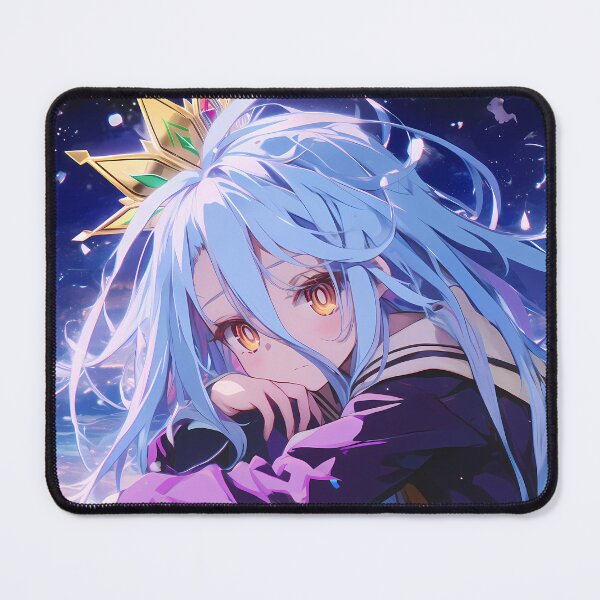 Item preview, Shiro No Game No Life Crowned Starry Night Dreamy Anime Girl designed and sold by mildaclairmo.