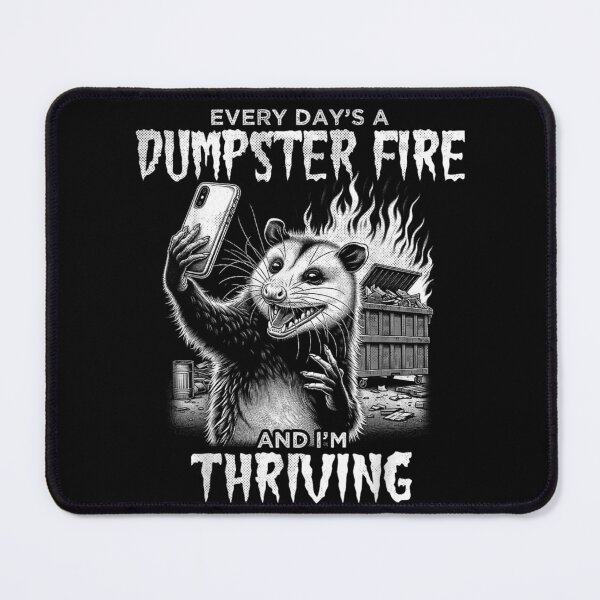 Item preview, Opossum Funny Every Day's Dumpster Fire Meme Possum Graphic , Opossum Gift For Mom Dad Kids designed and sold by Opossum GIFT ★★★★★.