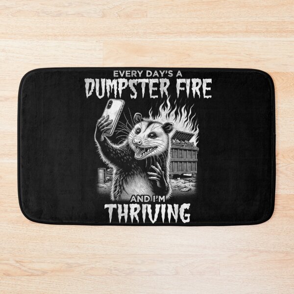 Item preview, Opossum Funny Every Day's Dumpster Fire Meme Possum Graphic , Opossum Gift For Mom Dad Kids designed and sold by Opossum GIFT ★★★★★.